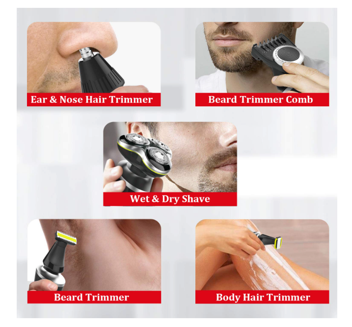 RoziaPro™ | ⭐ Maquina de afeitar 5 en 1 + estuche viajero ⭐️