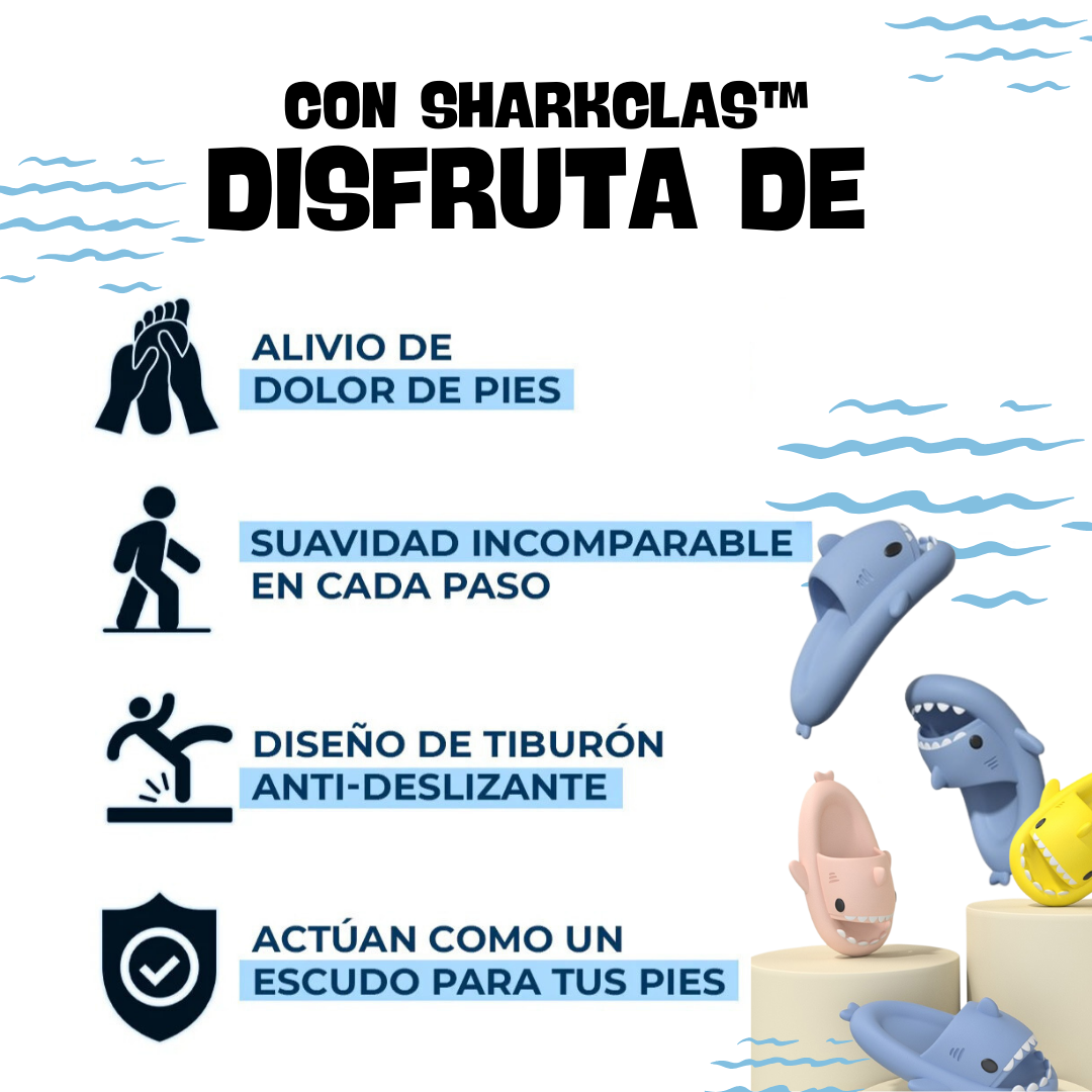 Sharklas™ | ⭐ Chanclas impermeables antideslizantes